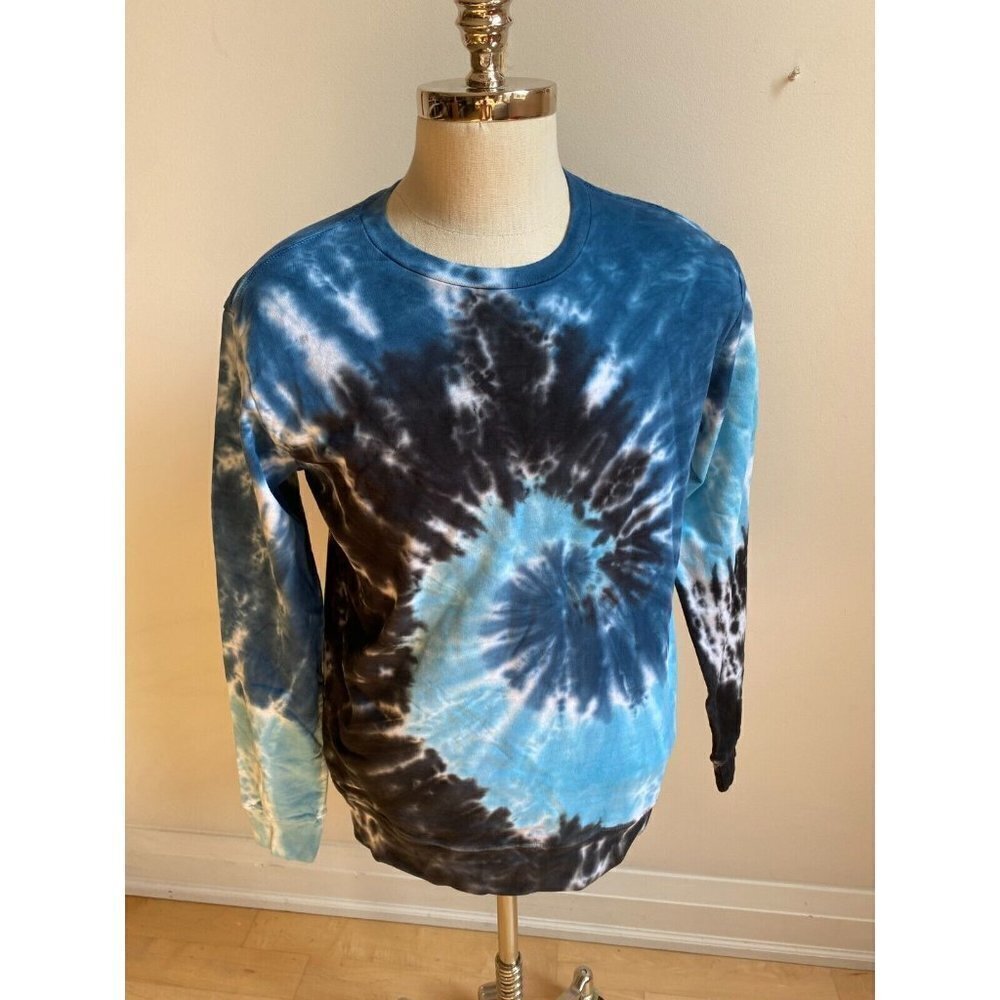 SOVEREIGN Code BNWOT Mens Tie Dye Sweatshirt "Sundays"
